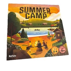 Buffalo Games Board Game Summer‎ Camp By Phil Walker Harding New Sealed
